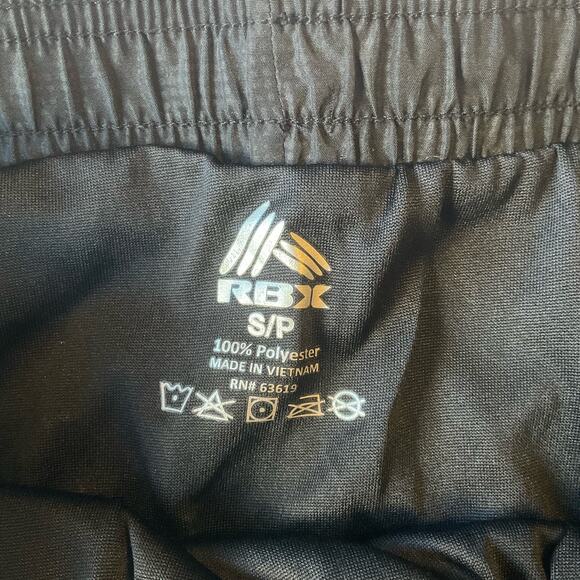 RBX Women’s Workout Shorts size S, Solid Black, with Liner - Picture 5 of 7